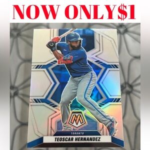 Teoscar Hernandez 2022 Panini Toronto Blue Jays Baseball Card